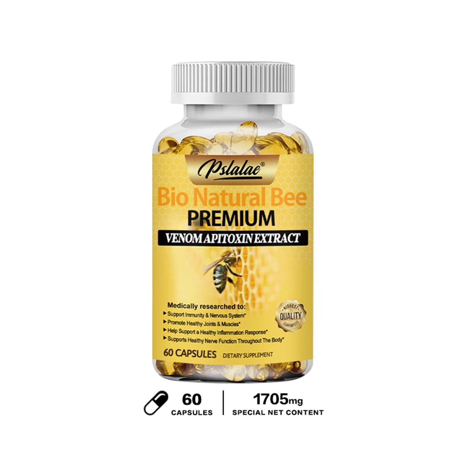 Bio Natural Bee - Extracto de veneno de abeja - Antiinflamatorio, soporte