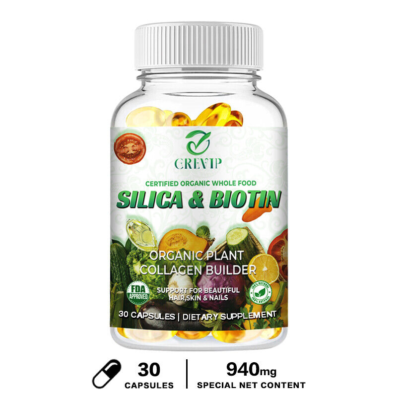 Silica & Biotin 940mg – Collagen Builder, Anti-Ageing – Multivitamins & Minerals