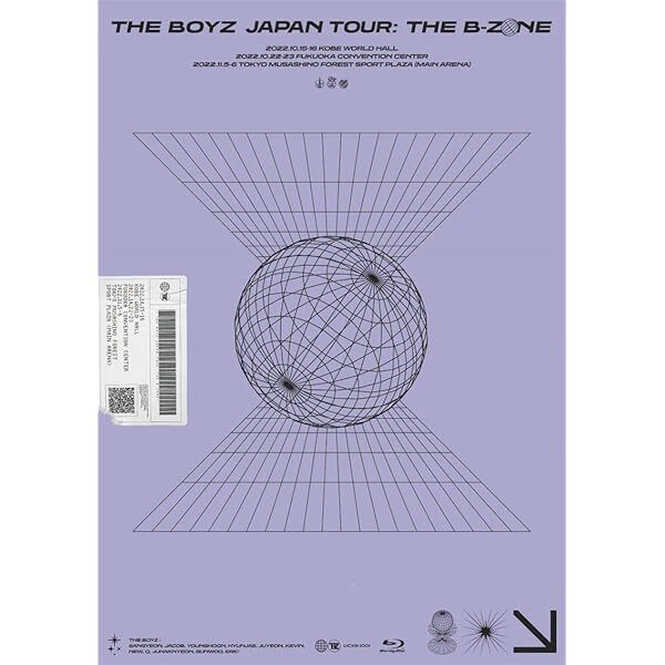 THE BOYZ JAPAN TOUR: THE B-ZONE Standard Edition Blu-ray JP