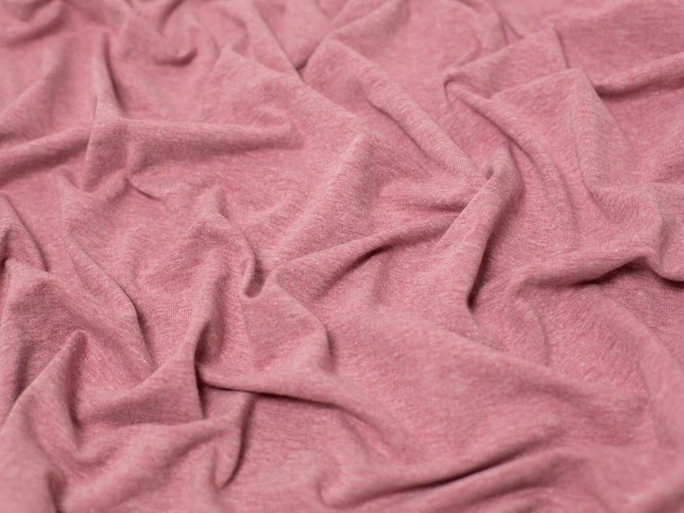 Minerva Melange Cotton Jersey Stretch Knit Fabric 150cm / 60" Wide - per metre - Picture 51 of 55