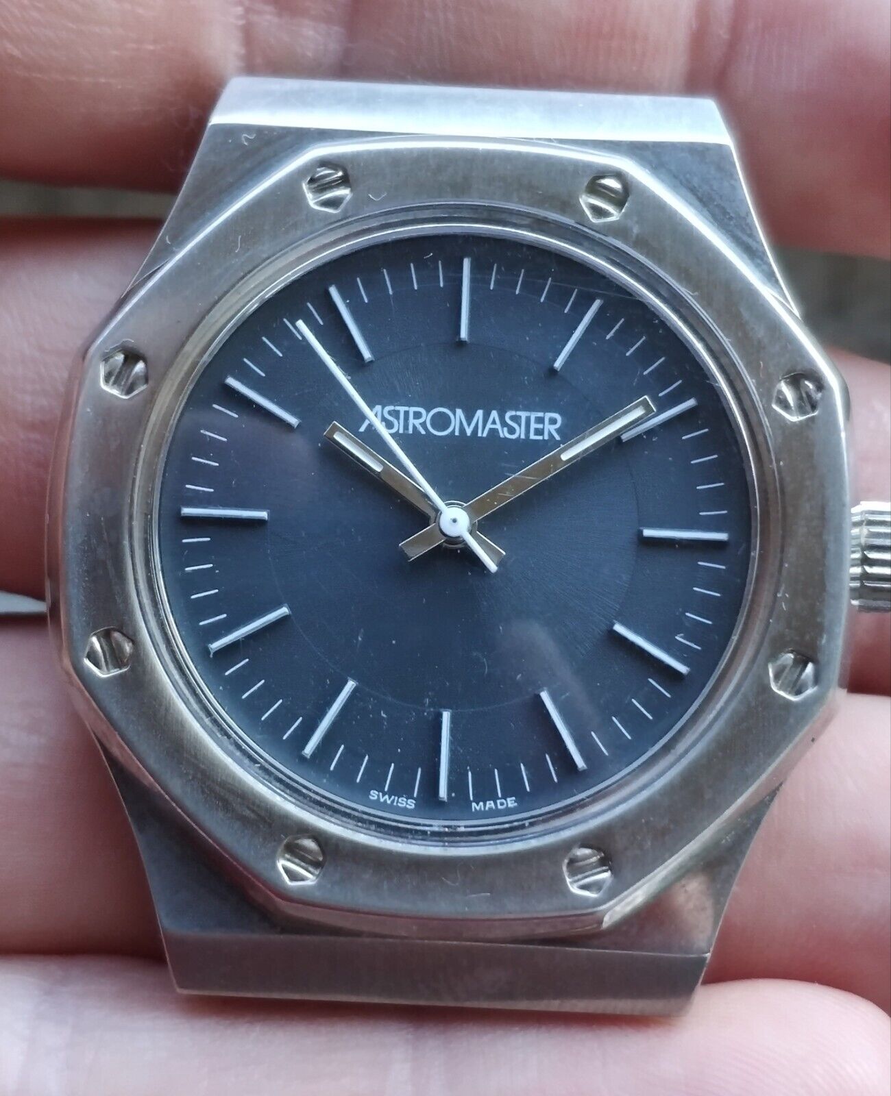 OROLOGIO VINTAGE DA uomo Buler Astromaster Royal Oak vision a carica ...