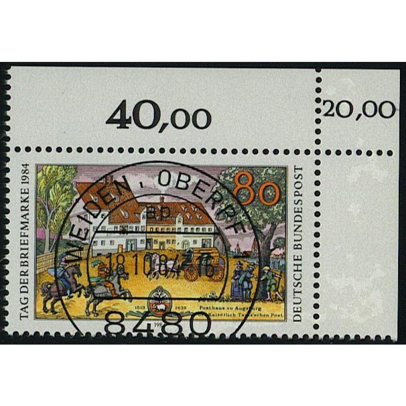Federal Republic of Germany 1984, Mich.-No.: 1229, stamped corner edge KBWZ…