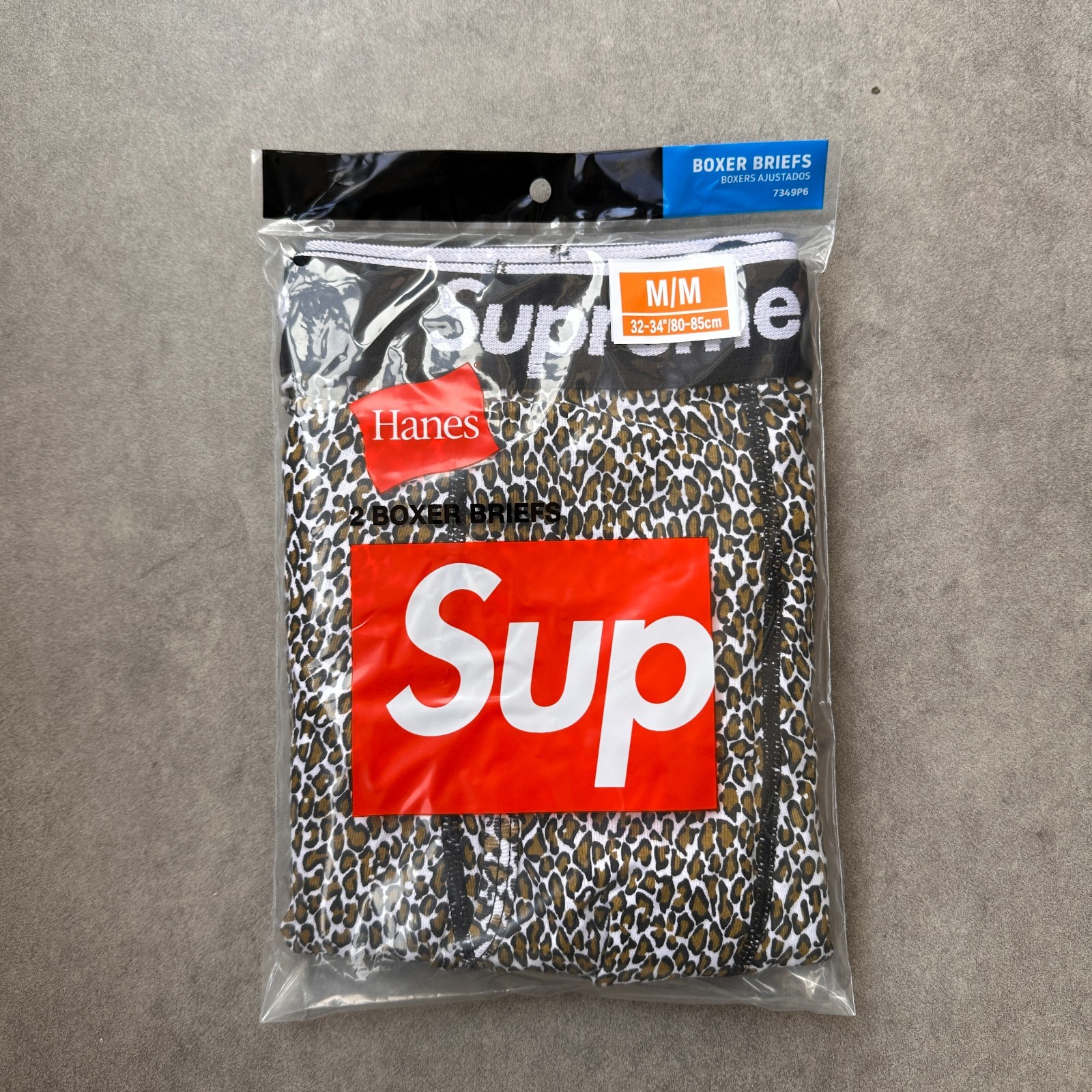 Supreme Boxer Shorts Leopard Print Men's Underwear Streetwear 2