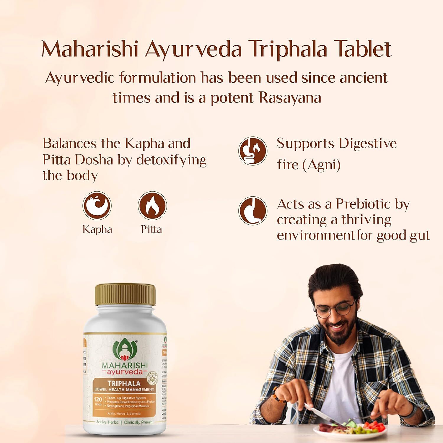 Maharishi Ayurveda TriphalaTabletten AyurvedaKräuter unterstützen