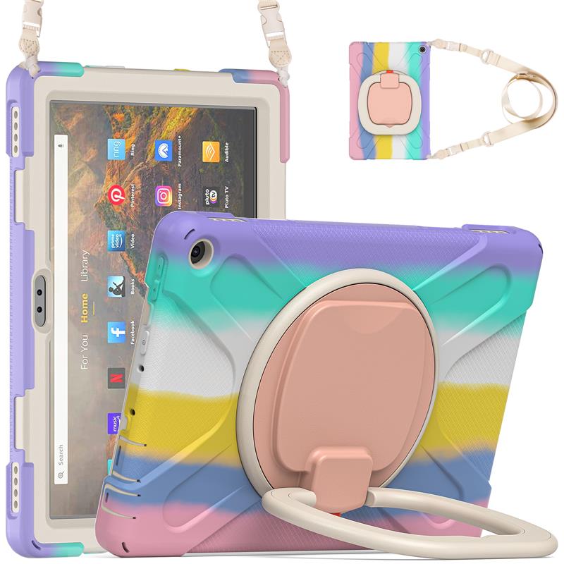 Kids Handle Case For Amazon Fire HD 10 Plus 2021 10.1 / HD 8 12th Tablet Cover - Picture 30 of 50