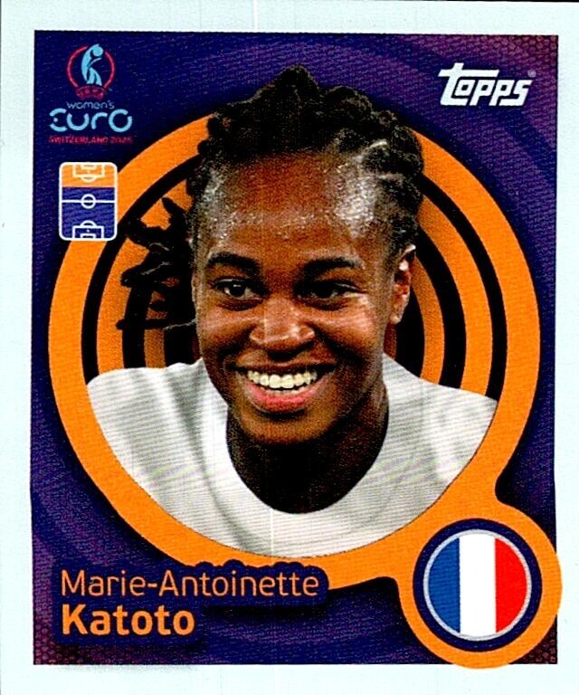 TOPPS UEFA WOMEN&rsquo;S EURO SWITZERLAND 2025 STICKERS PART 2 (237 – 308)