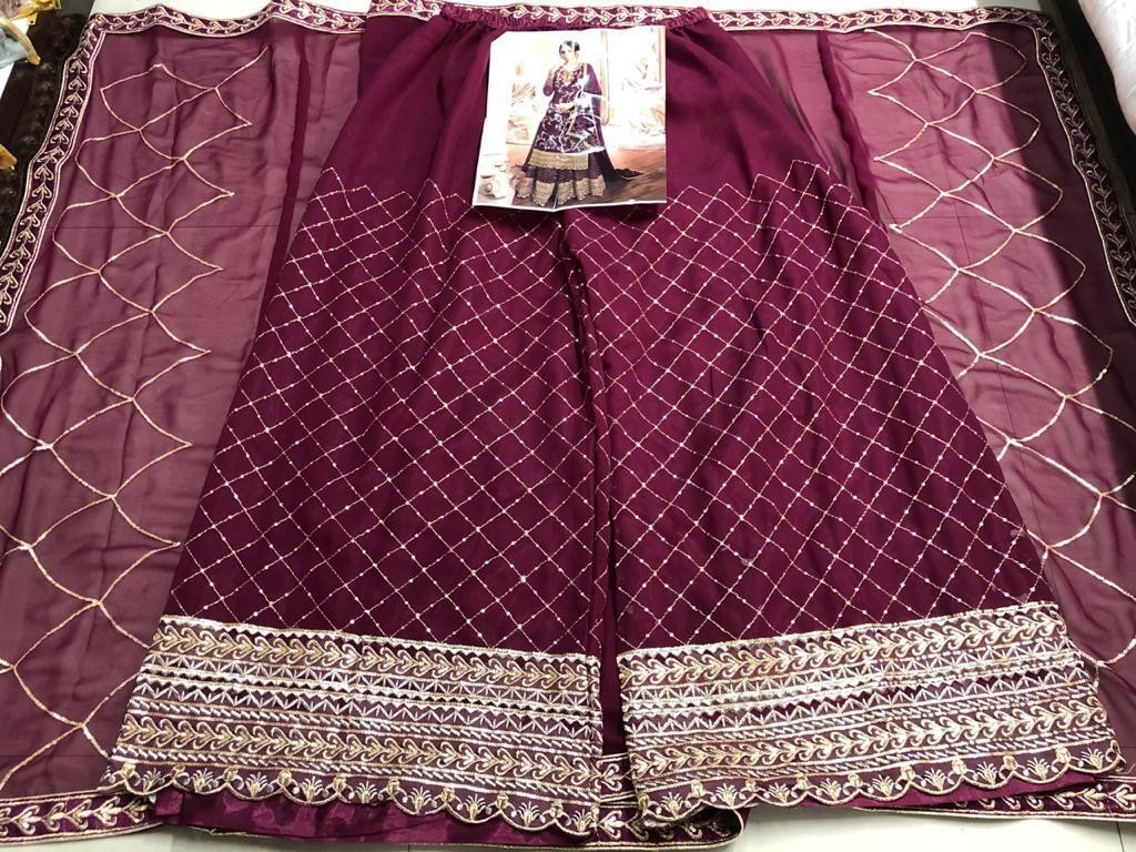 Tuta Bollywood indiano Kameez Salwar festa donna abito Anarkali pakistano - Foto 12 di 85