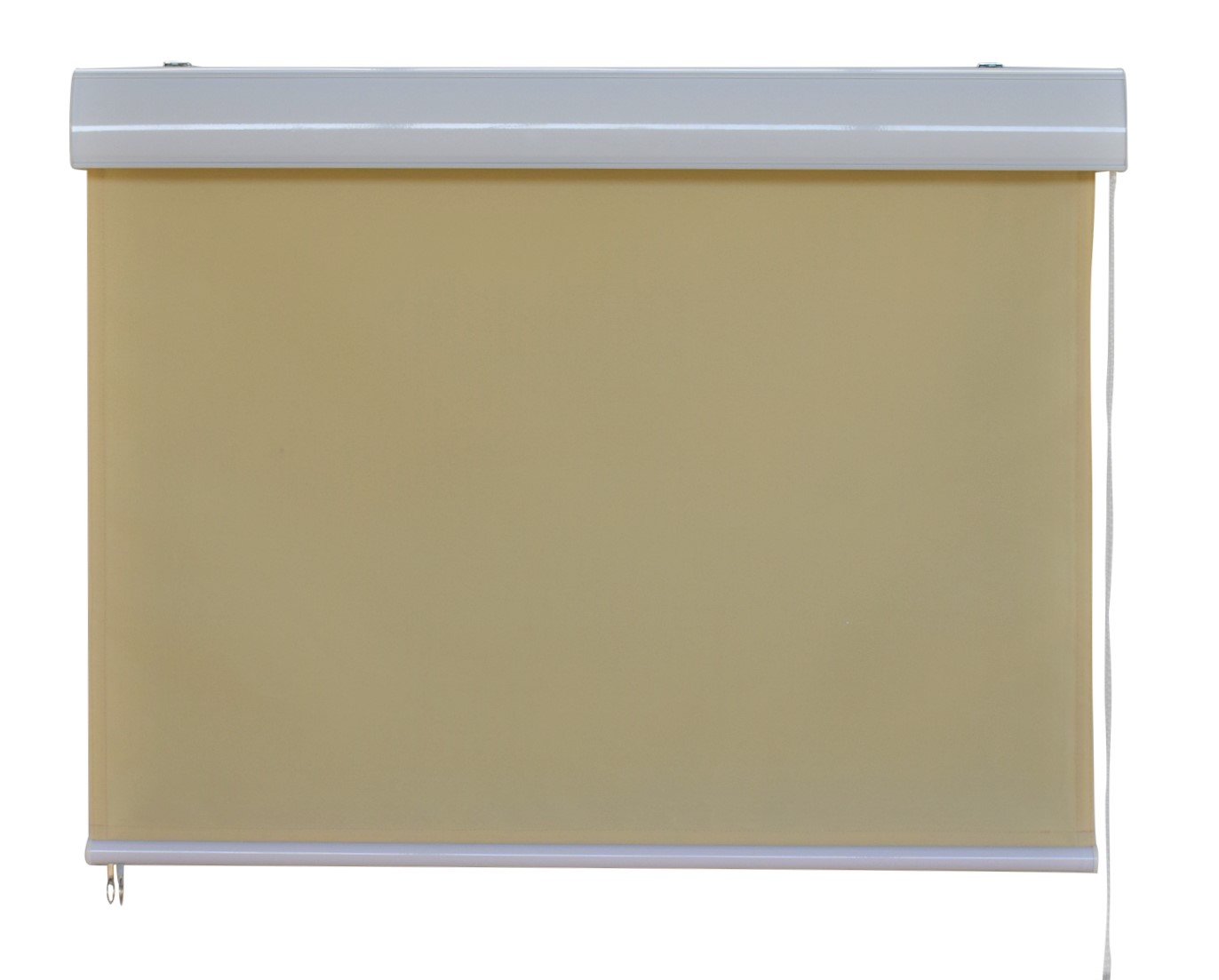 Persiana enrollable de privacidad, toldo vertical, toldo con casete beige y... - Imagen 9 de 12