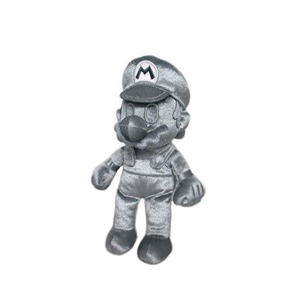 SUPER MARIO METAL MARIO S Plush Doll 24cm Stuffed Toy w/ Tracking NEW JP