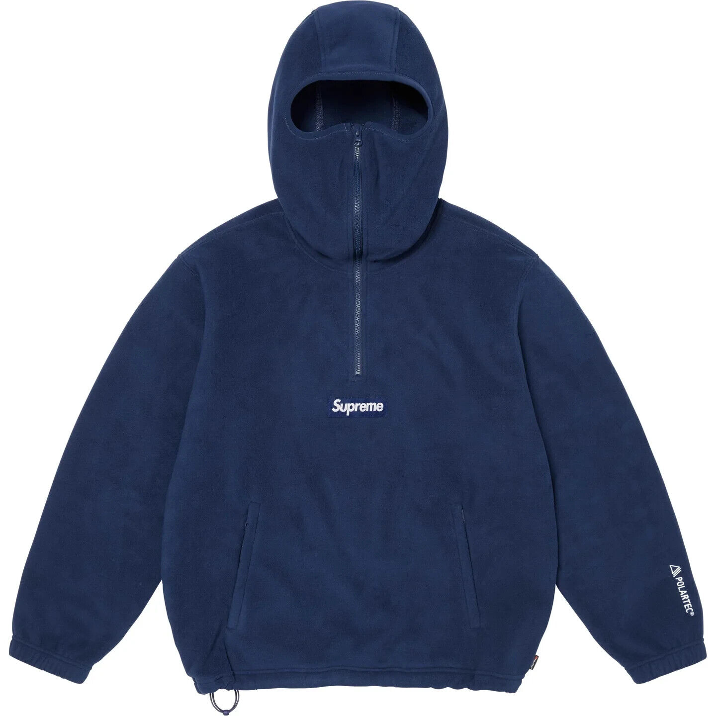 Supreme Polartec Facemask Half Zip Hooded Sweatshirt 6colors FW24