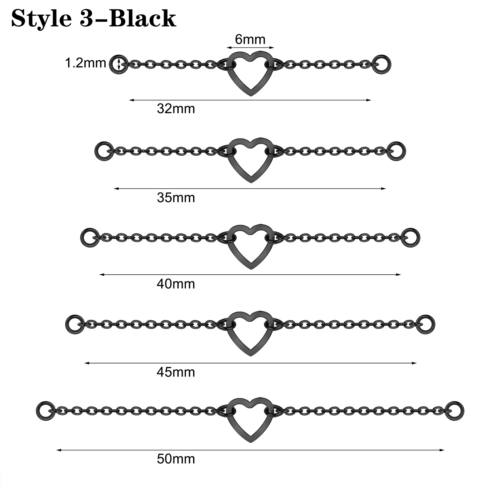5Pcs Stainless Steel Nose Chain Double Nostril Piercing for Women Men Jewelry - Picture 34 of 104