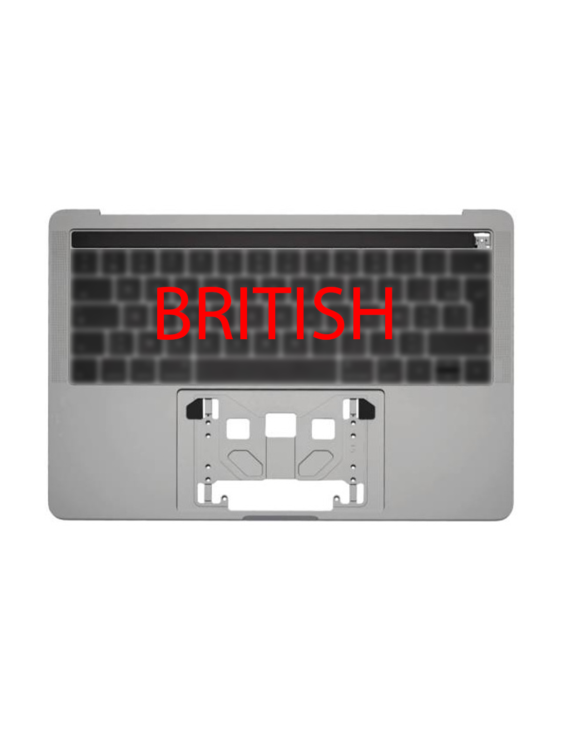 Funda Superior Teclado Británico (A1706) Gris Sideral MacBook Pro Retina Tou - Afbeelding 4 van 5