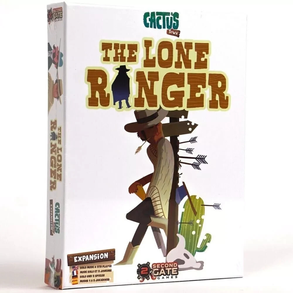 Cactus Town Board Game EXPANSIONS: Lone Ranger, Lost Chief, Stampede ALL SEALED