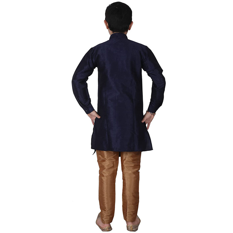 Kids Boys Kurta Pajama Set Stylish Wedding Sherwani Festive & Party Ethnic Wear - Picture 57 of 74
