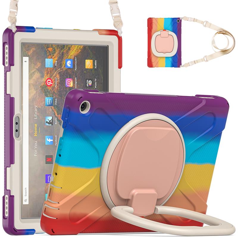 Kids Handle Case For Amazon Fire HD 10 Plus 2021 10.1 / HD 8 12th Tablet Cover - Picture 34 of 50