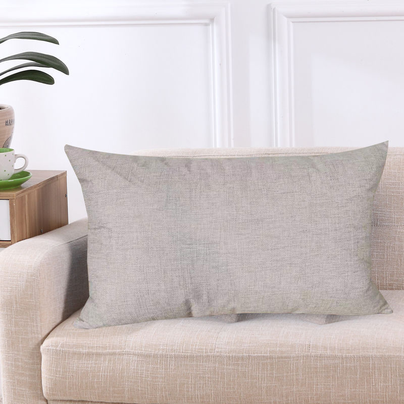 Linen Pillow Simple Sofa Pillows Office Home decor - Picture 32 of 55