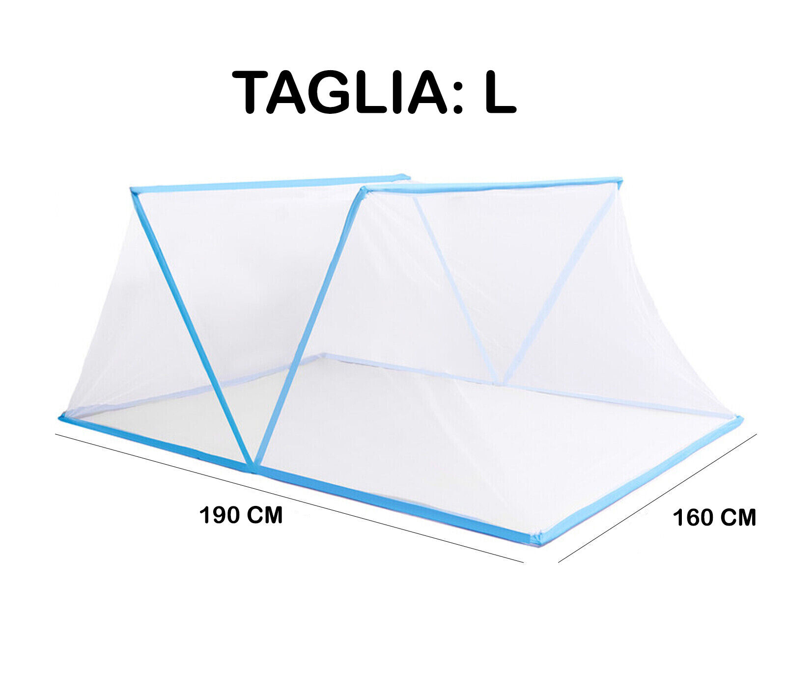 Mosquitera de camping para cama doble individual transpirable portátil