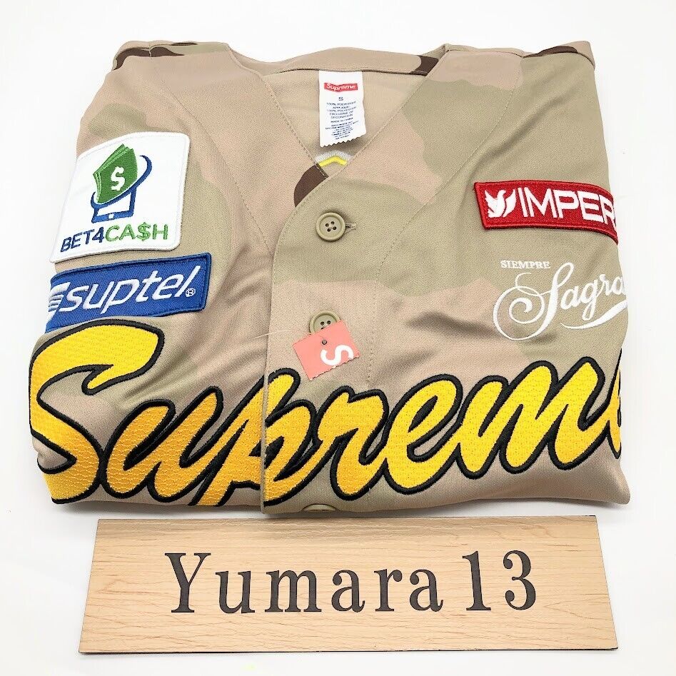 Supreme Chosen One Baseball Jersey Black Navy Desert Camo 3colors