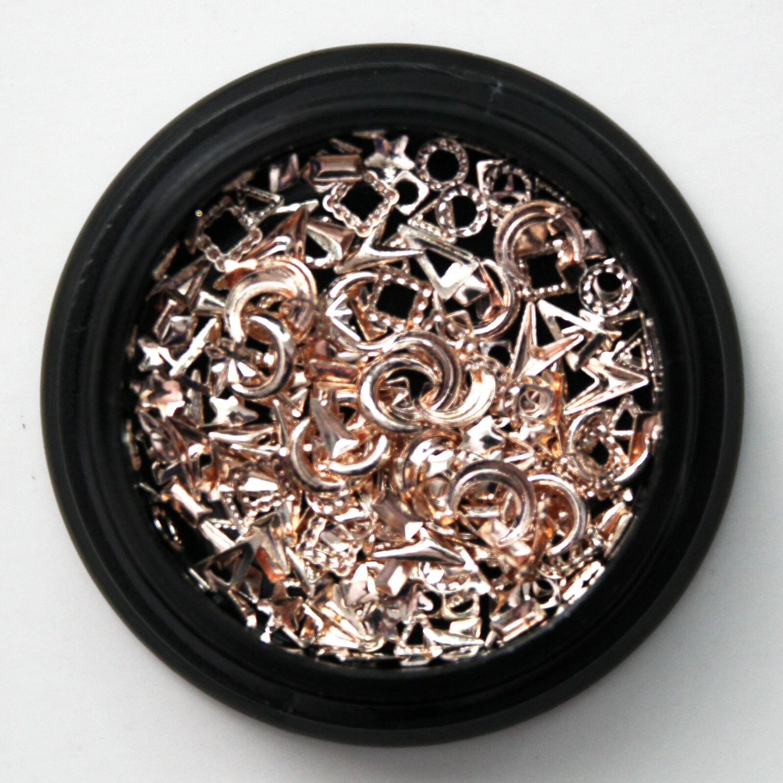 Assorted Metal Studs Nail art Decoration Decal Shells Craft DIY embellishments