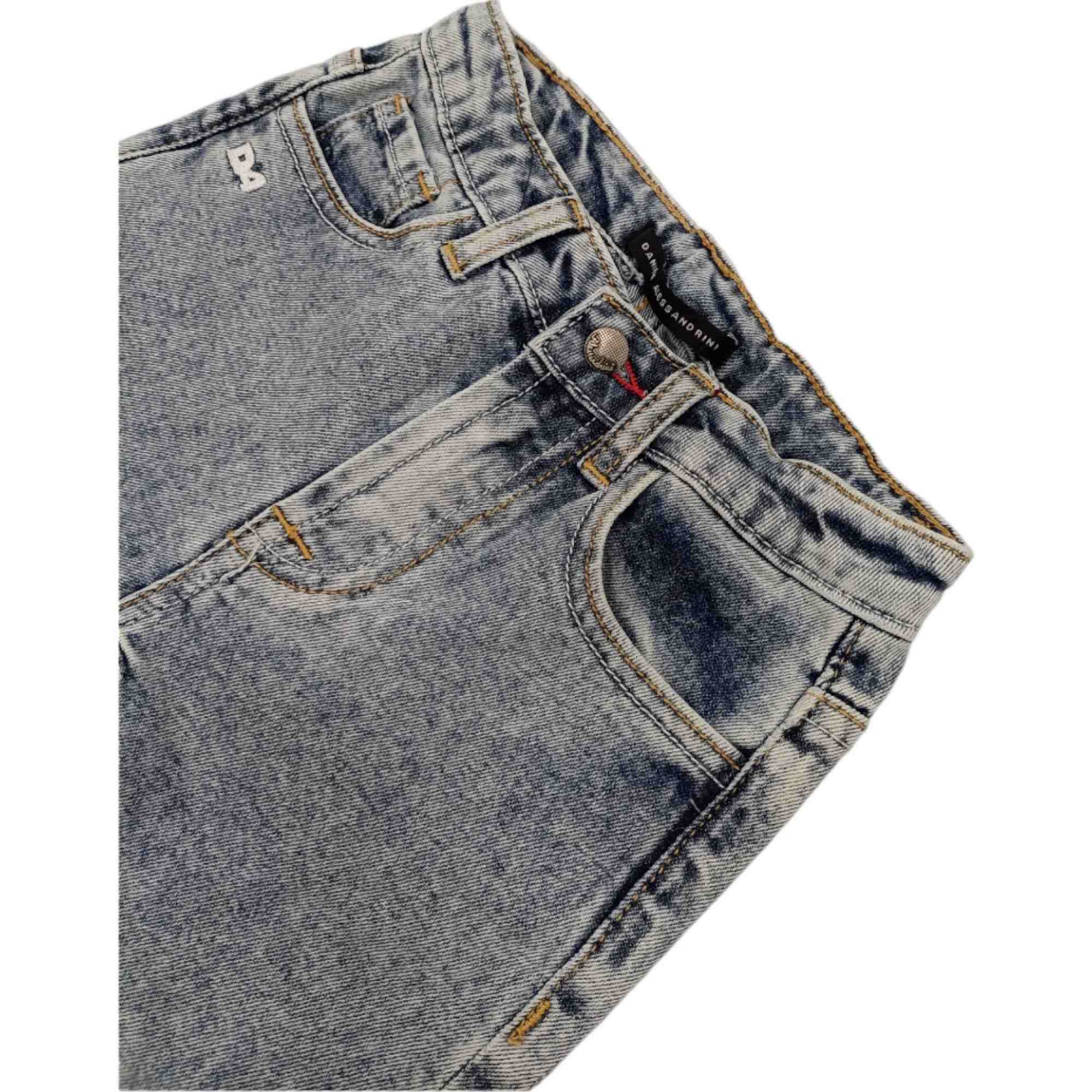 Daniele Alessandrini - Light Denim Bermuda 1296SD00042 - Picture 5 of 6
