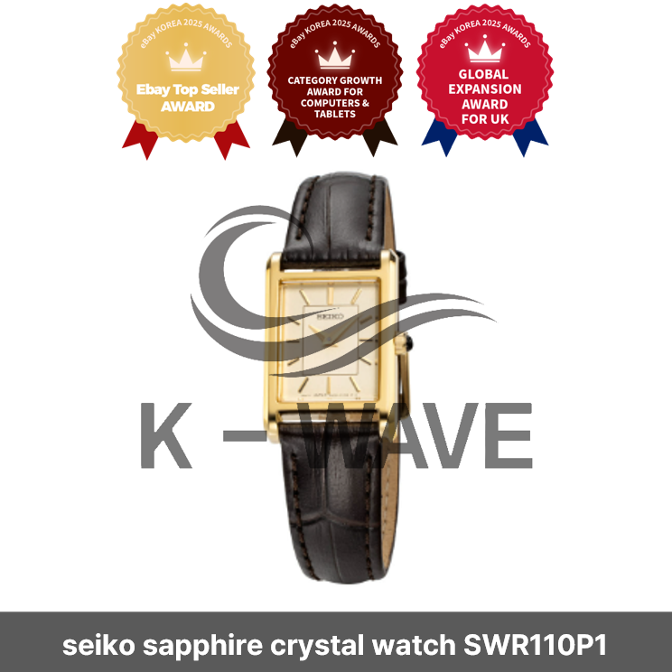 Seiko cristal de zafiro reloj para mujer SWR110P1 / Express / Genuino