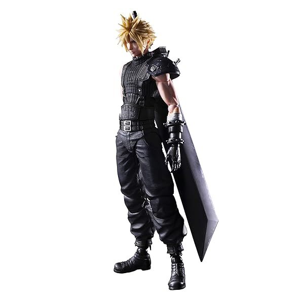 Final Fantasy VII Remake PLAY ARTS Cloud Strife Ver.2 Action Figure Square E JP