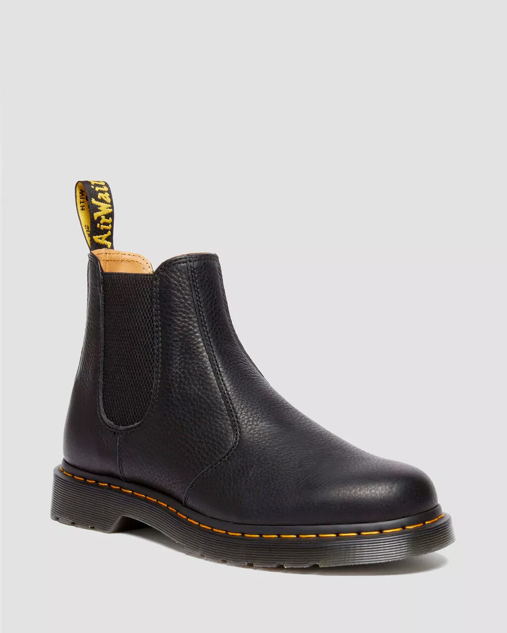 Dr. Martens Zebzag Laceless Slip On Leather Premium Boots Black | eBay