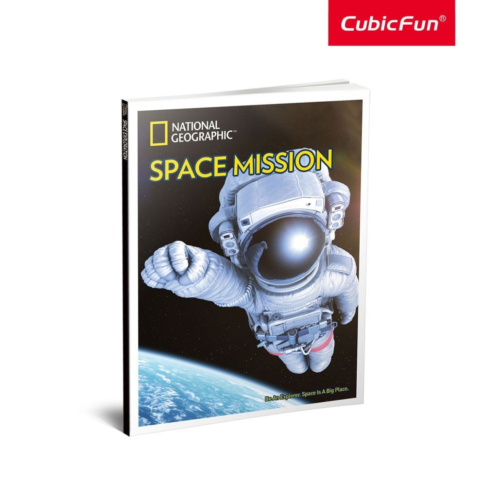 Cubic Fun 3D Puzzle NASA Space National Geographic Model Educational Astronomy