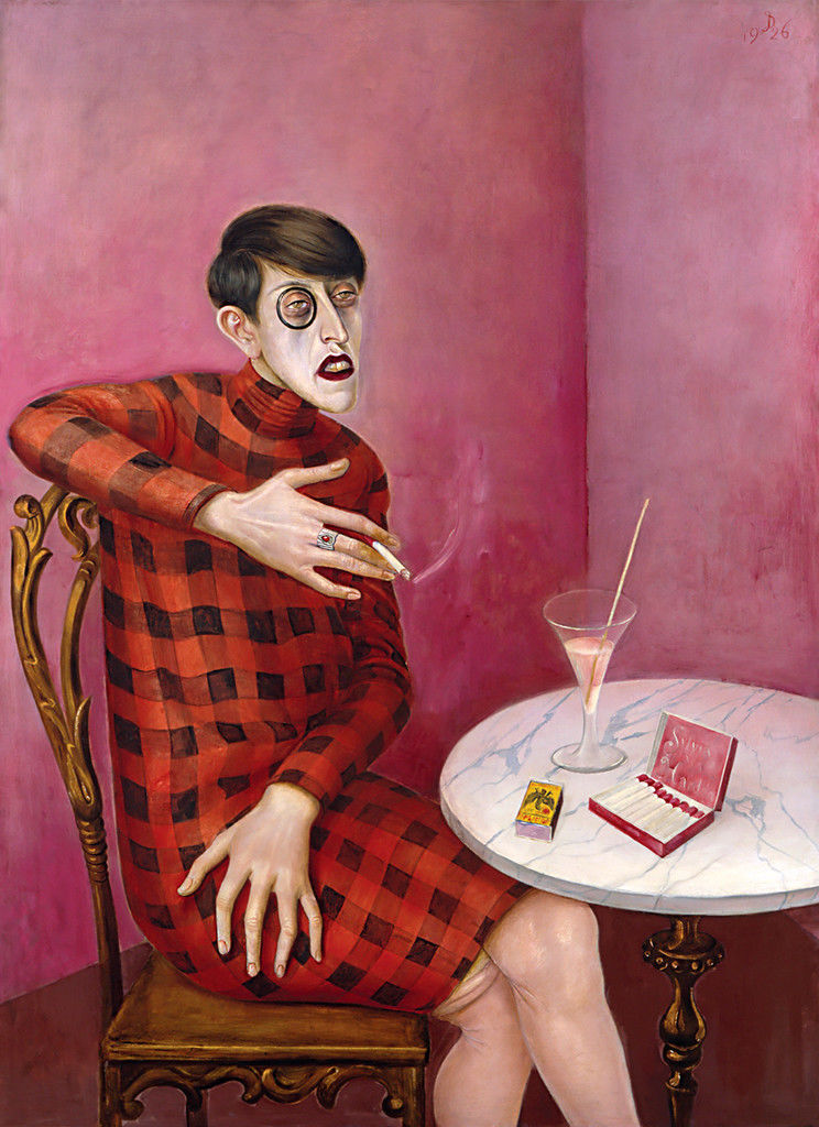 OTTO DIX PORTRAIT DER JOURNALISTIN SYLVIA VON HARDEN GICLÉE-DRUCK FEINE LEINWAND - Bild 4 von 4