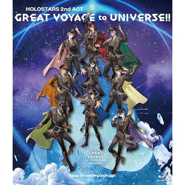 HOLOSTARS 2nd ACT GREAT VOYAGE to UNIVERSE Blu-ray Photobook Japan HOXB-1001 JP