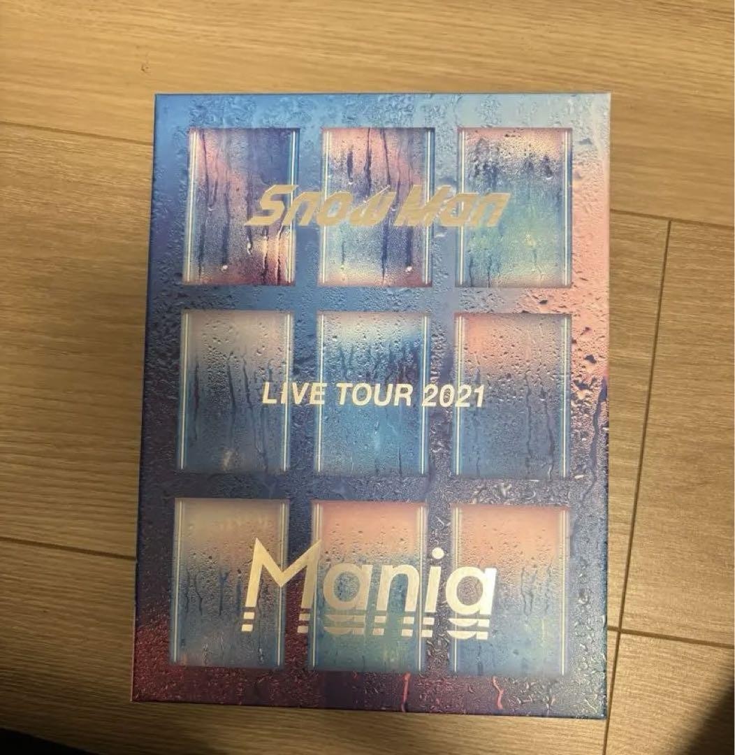  Man/ Man LIVE TOUR 2021　Blu-ray SNOW MAN LIVE Tour 2021 Mania Blu-ray Japan DVD Concert