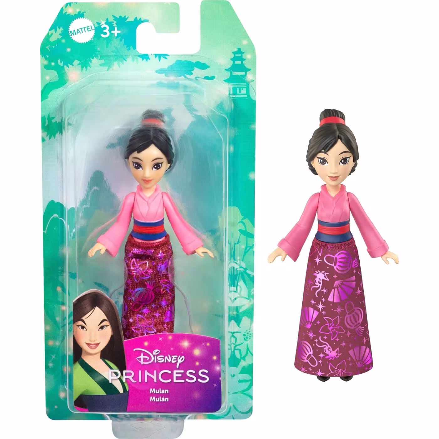 Mattel Disney Princess & Frozen 9 cm mini bambola articolata nuova scegli modello - Foto 67 di 76