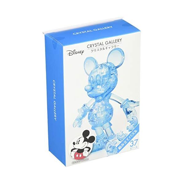 Crystal Gallery 3D Puzzle Disney Mickey Mouse (Classic Blue) - Hanayama F/S  JP
