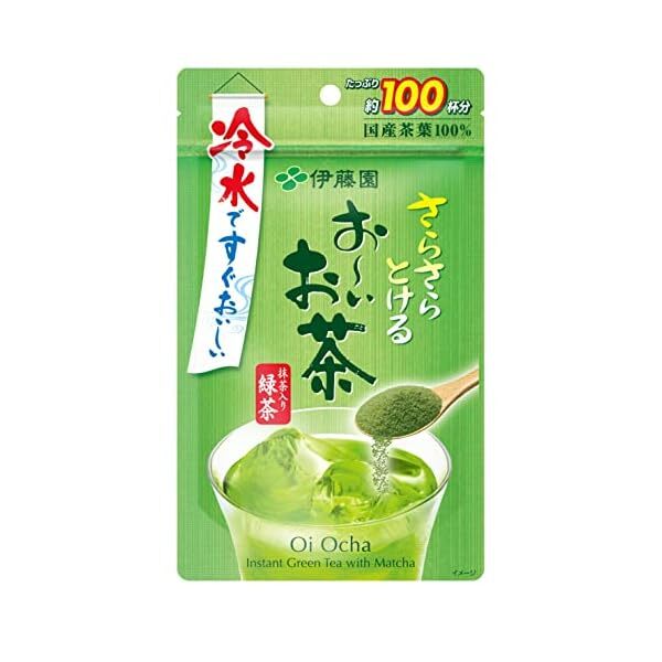ITOEN Oi Ocha Green Tea Powder 80 g 100 cups Matcha Blended New JP