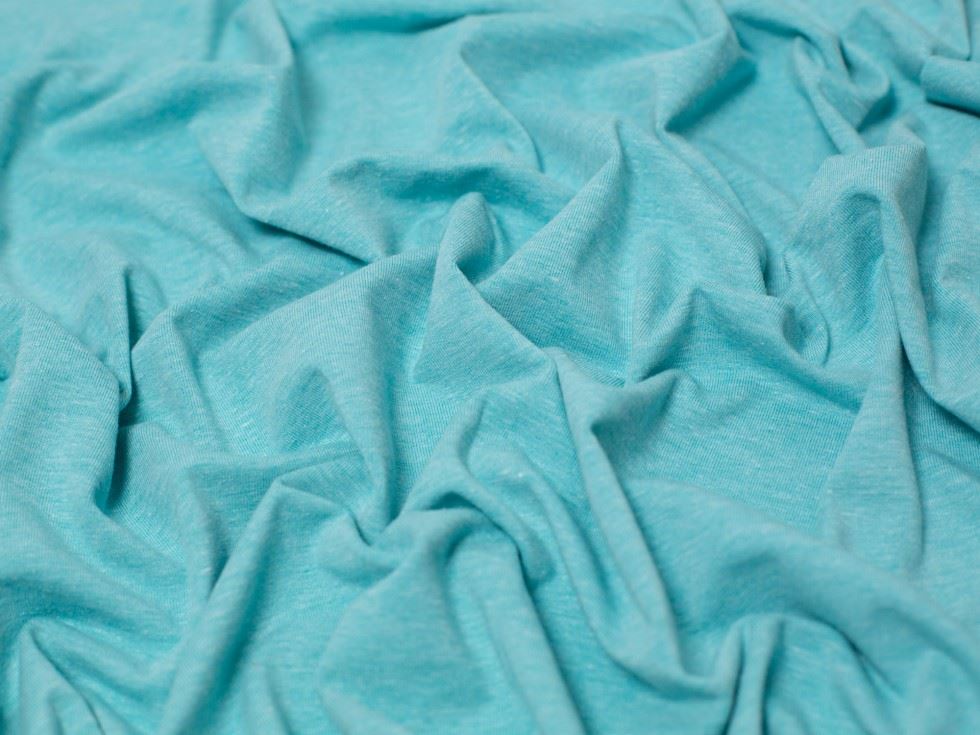 Minerva Melange Cotton Jersey Stretch Knit Fabric 150cm / 60" Wide - per metre - Picture 45 of 55