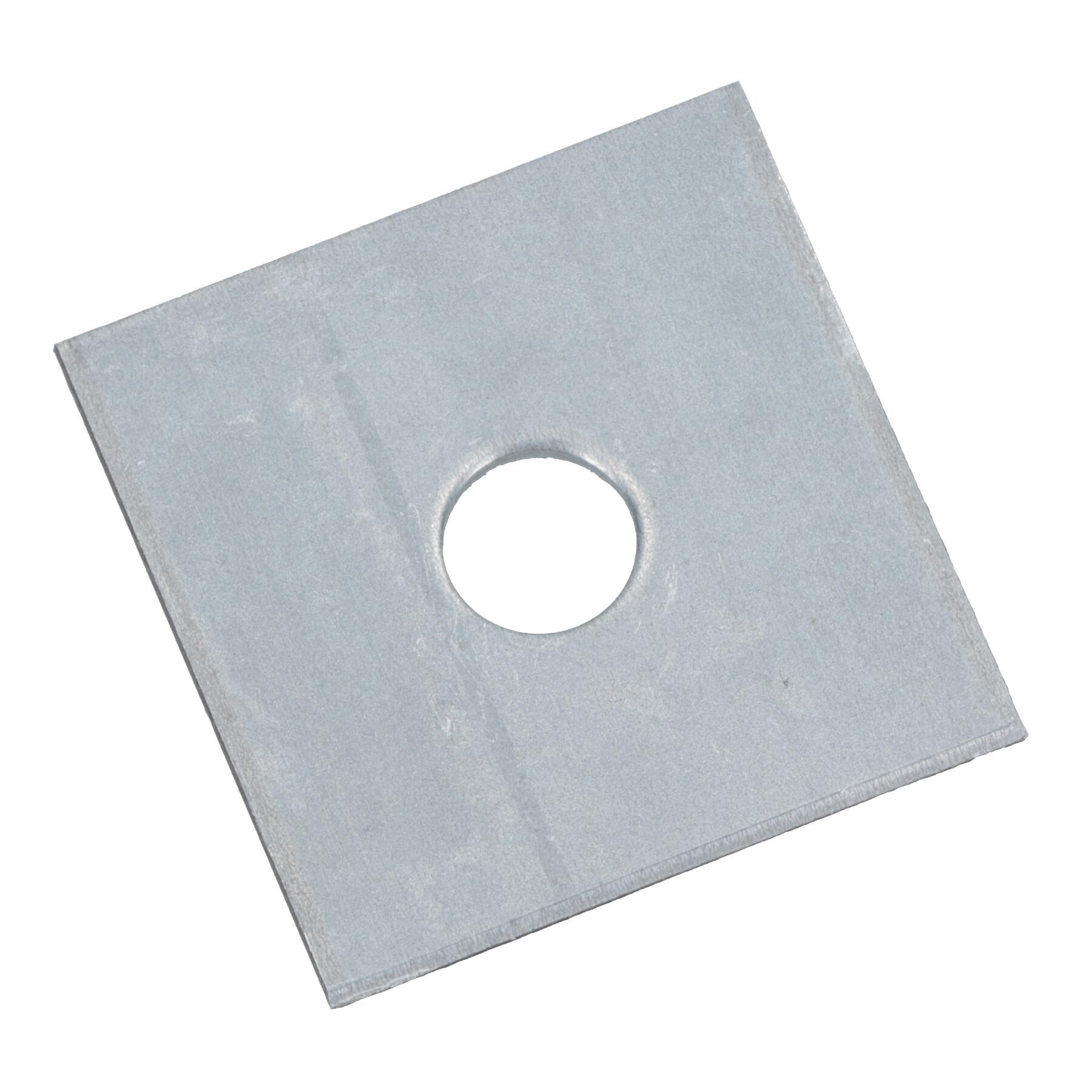 Square Plate Washer M10 or M12 50mm x 50mm Galvanised Timber Wood Fastener
