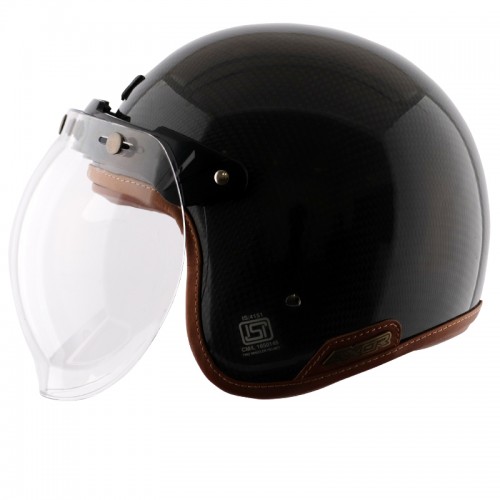 AXOR “ JET CARBON ” Motorcycle Helmets with Bubble Visor ( DOT & ECE... - Bild 24 von 26