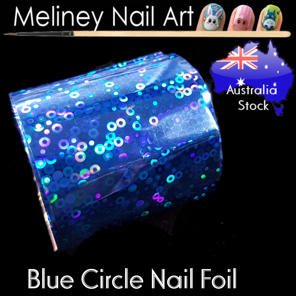 Nail Foils Transfer Holographic Nail Art stickers Decoration Decal wrap Rainbow