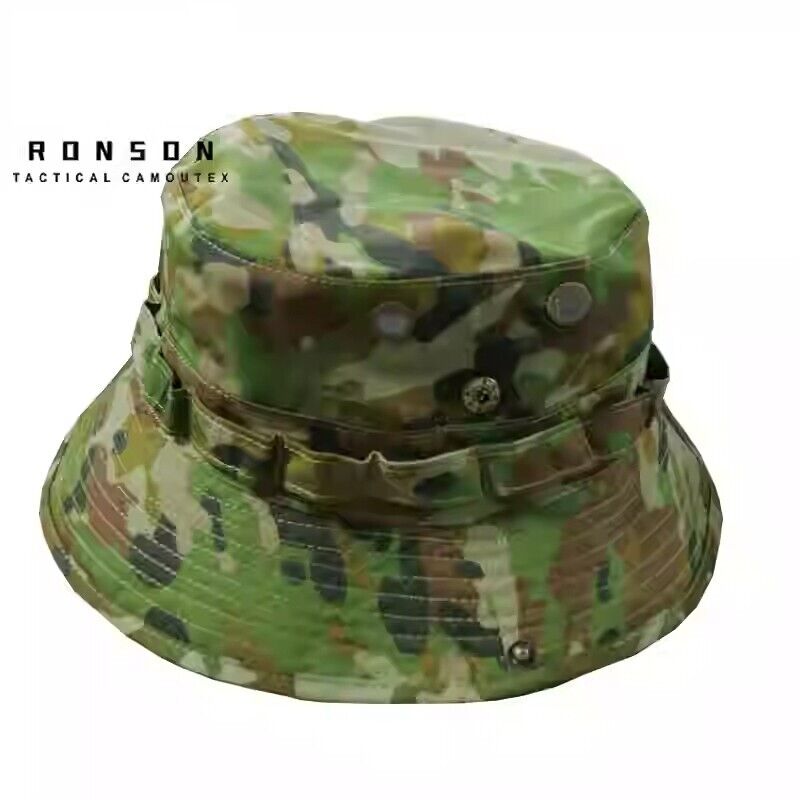 Tactical Hunting Camouflage Wide Brim BONNIE Hat Outdoor Camping Fishing Cap - Picture 91 of 93