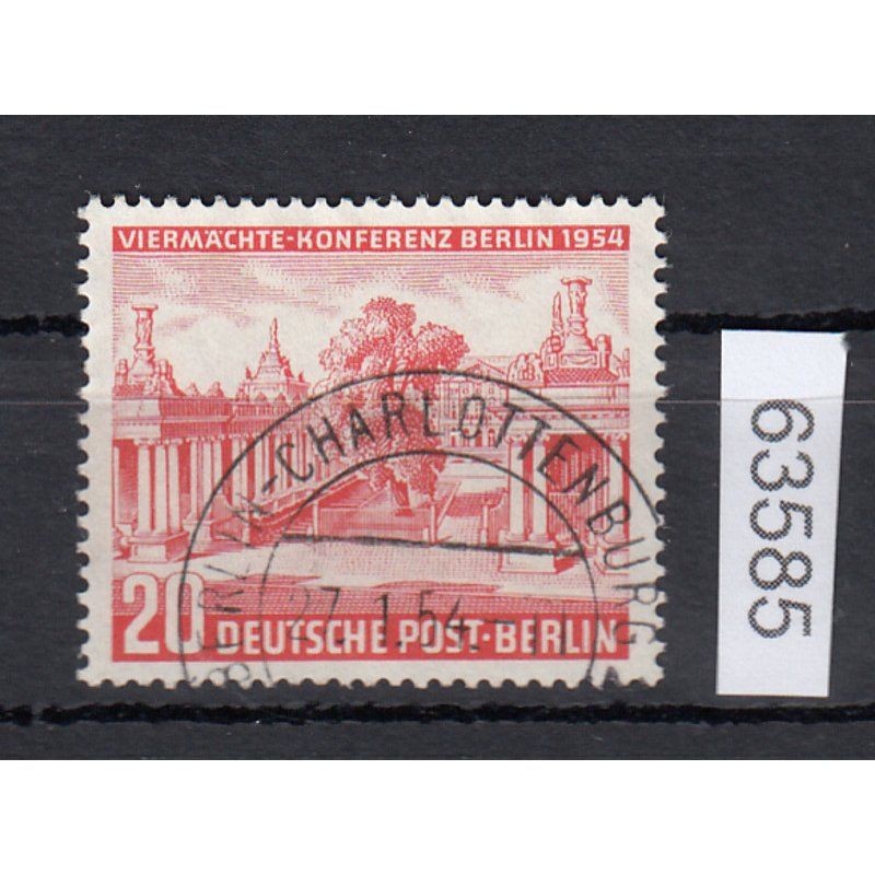 Berlin 1954, Mich.-No.: 116 LUXURY Full Stamp Berlin Charlottenburg