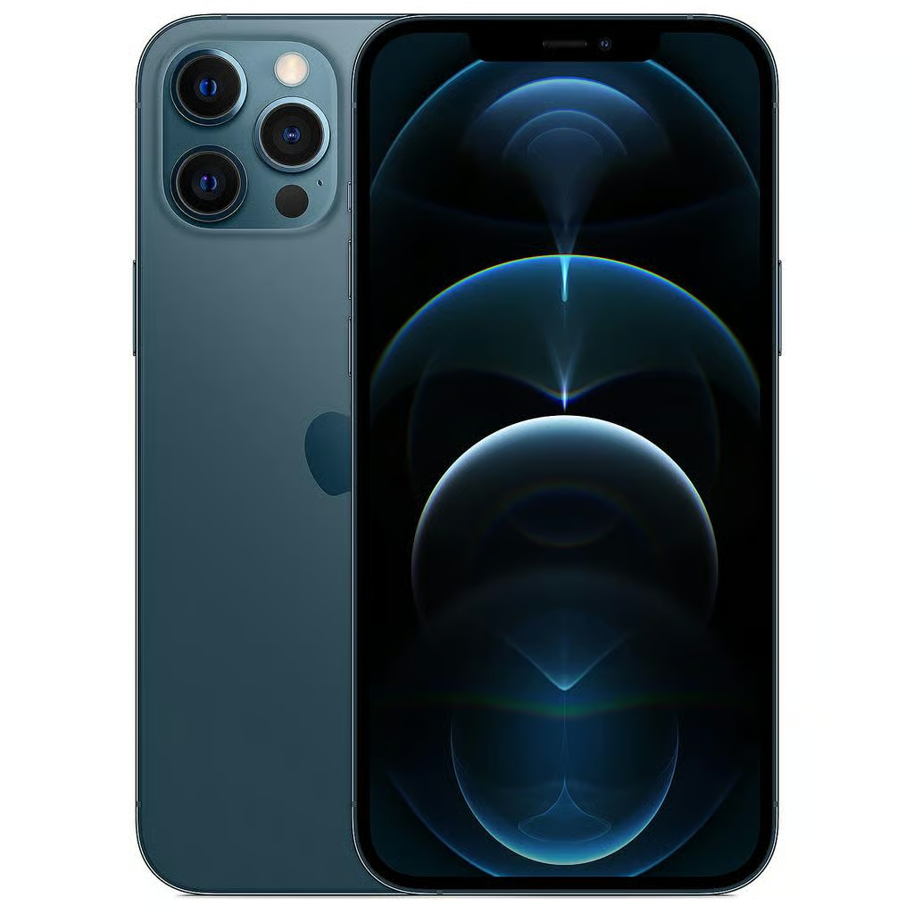Apple iPhone 12 Pro Max - 128 256 512 Go - Graphite Or Argent Bleu - TBE