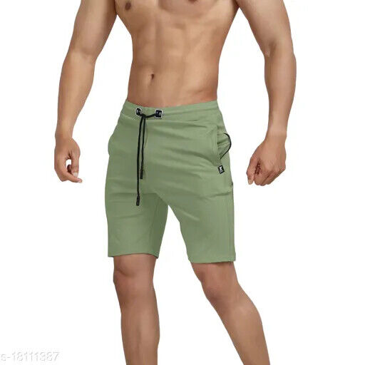 Indian Men's shorts Solid, for Men's Gym, Running Wear Free Shipping