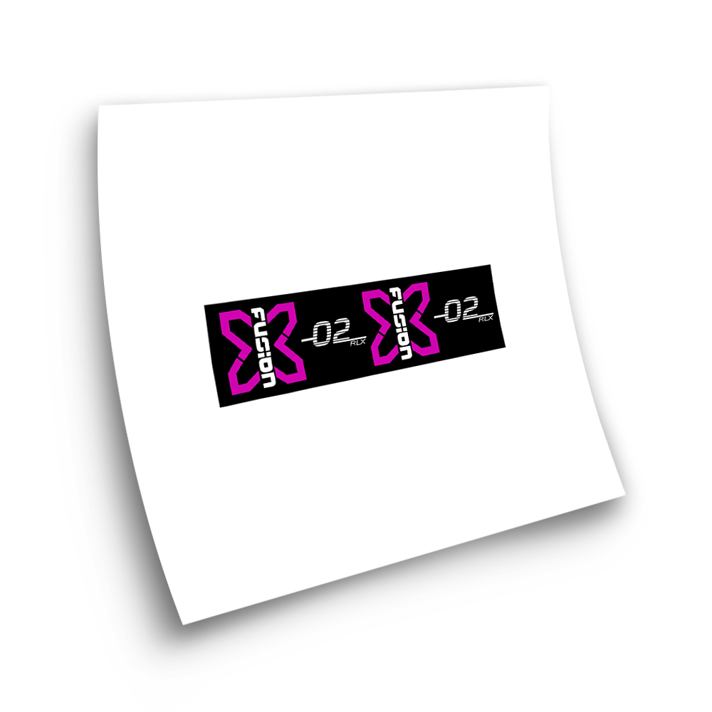 Autocollants Tampon Star Sam® X-Fusion 02 RLX - Stickers Adhésifs, Modèle 2, Neufs
