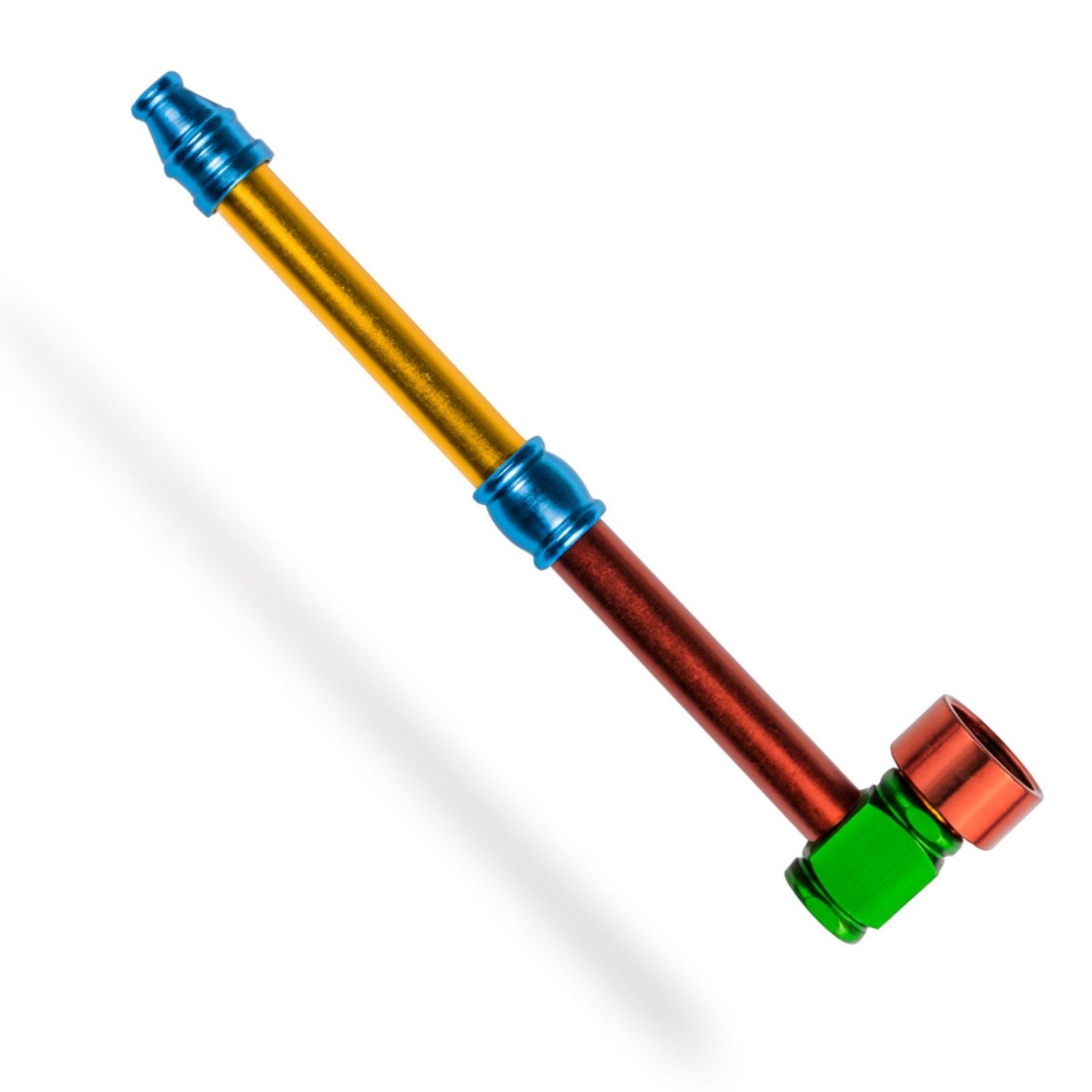 Pipa de metal Weedness de 14 cm en color Pipa de tabaco Pipa de rosca Pipa...
