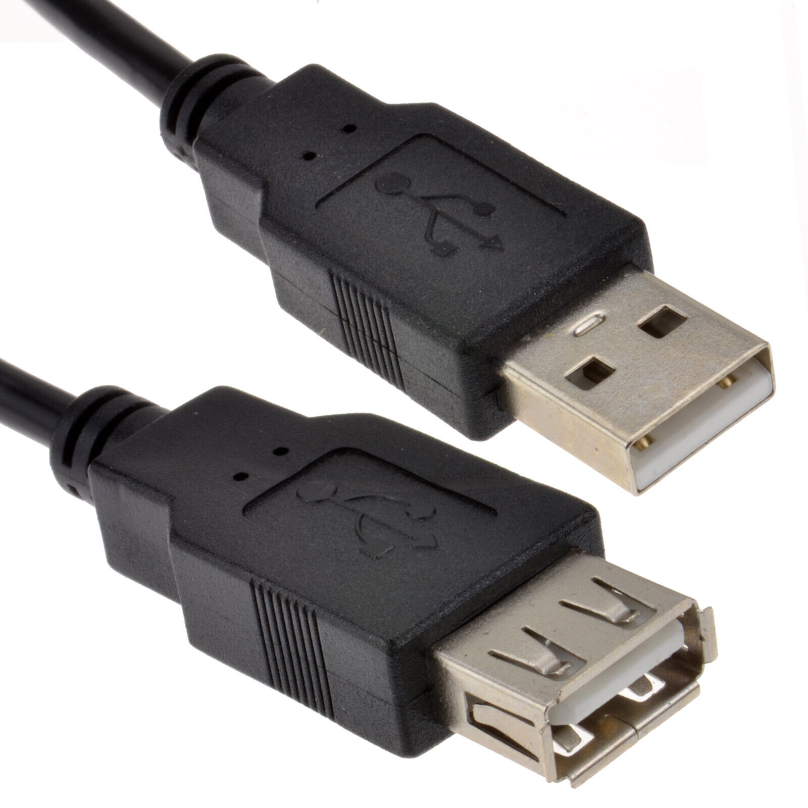 1m USB 2.0 24AWG Cable EXTENSION Lead A Plug to Socket Cable Transfer Cord - Picture 15 of 15