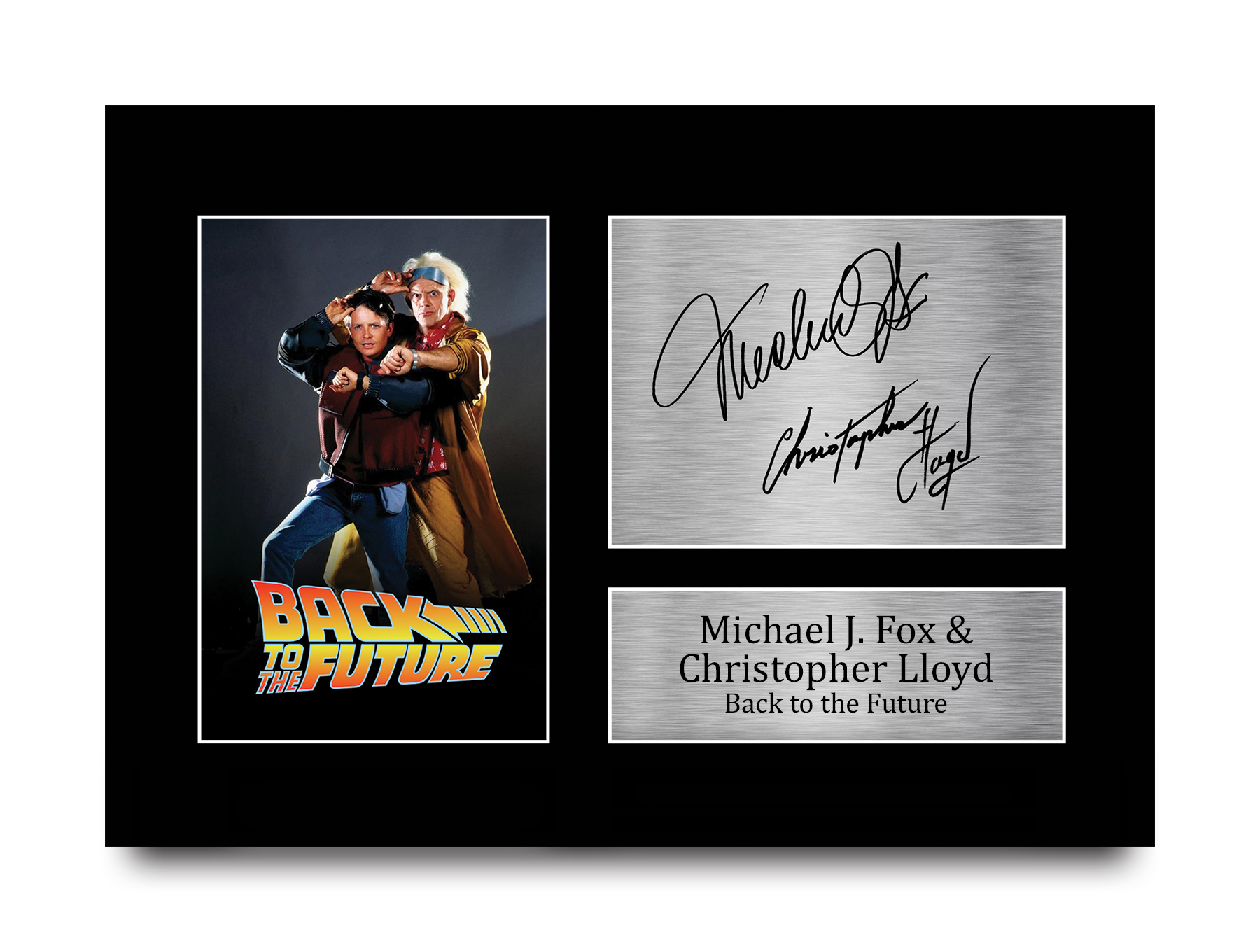Regalo autógrafo firmado por Michael J. Fox estampado A4 para un fanático de Regreso al Futuro - Imagen 2 de 24
