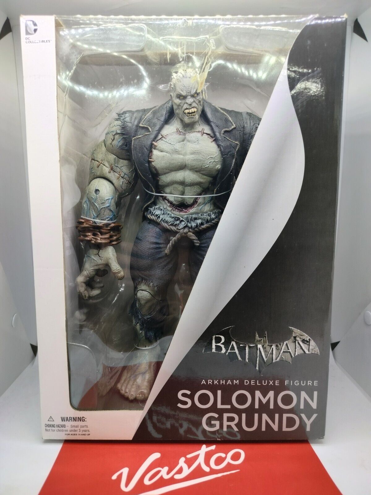 DC COLLECTIBLES BATMAN Arkham City Deluxe Figurine Solomon Grundy 13 ...