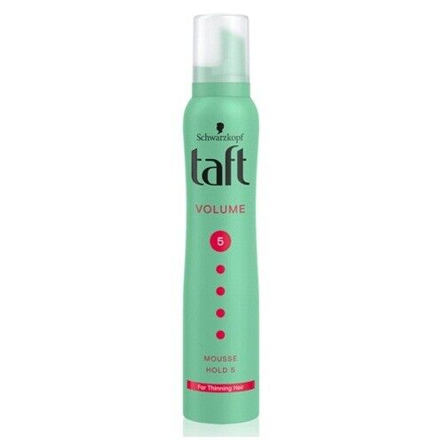 New Schwarzkopf Taft Hair Styling Mousse Foam Volume Curl Keratin Shine