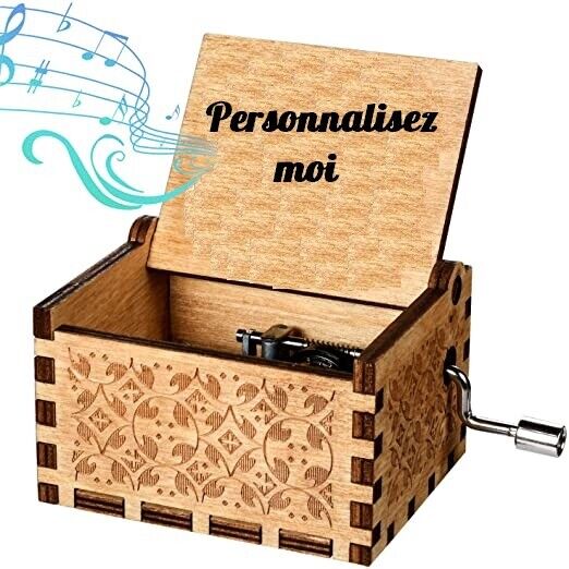 Detective Conan Togetsukyo Kimi Omofu Wood Music Box - Personalizable