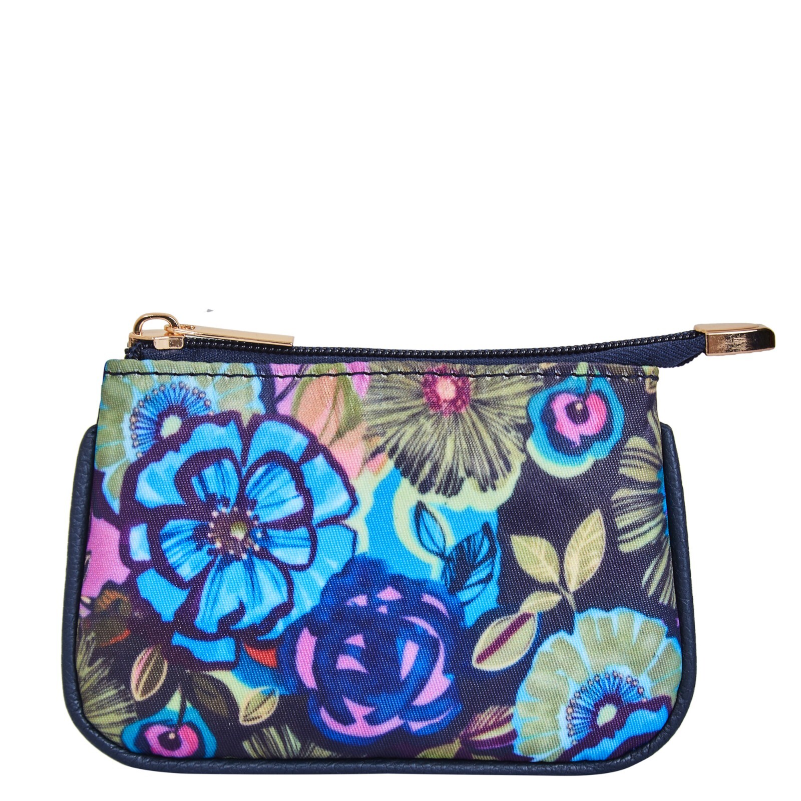 Women’s Hand Crafted Nylon Ladies Bags with Leather trim coin pouch Wallet